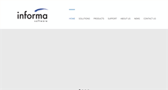 Desktop Screenshot of informasoftware.com